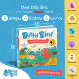 Ditty Bird - Dinosaur Sounds Sound Book : Ages 1 + Years