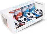 WADDLE Baby Rattle Socks : Soccer (2 Pack/ 0-12 Mo.) 100523