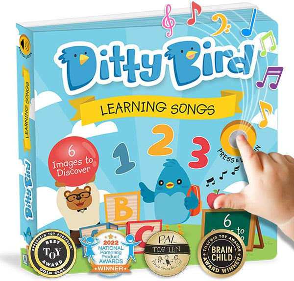 Ditty Bird - Learning Songs Sound Book : Ages 1 + Years