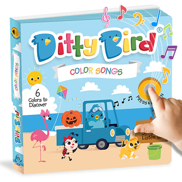 Ditty Bird - Color Songs Sound Book : Ages 1 + Years