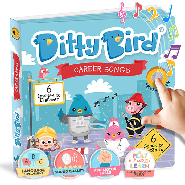 Ditty Bird - Career Songs Sound Book : Ages 1 + Years