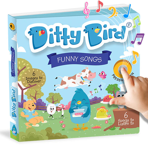 Ditty Bird - Funny Songs Sound Book : Ages 1 + Years