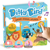 Ditty Bird - Safari Animal Sounds Sound Book : Ages 1 + Years