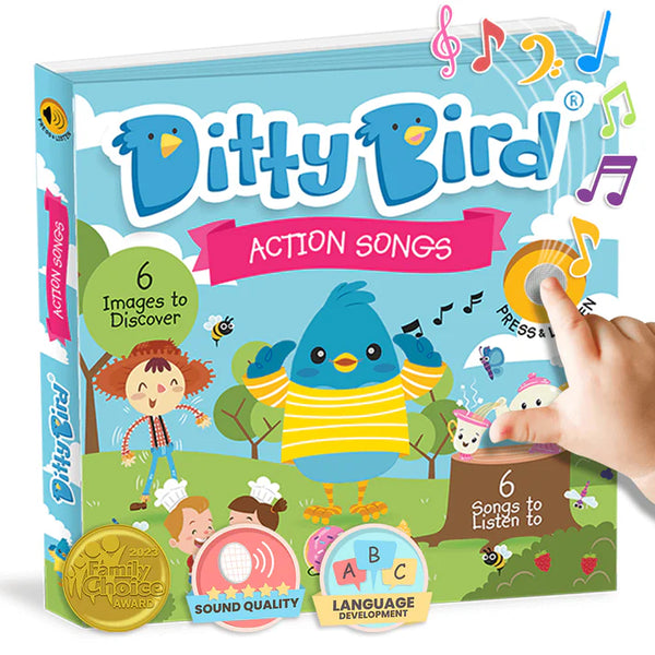 Ditty Bird - Action Songs Sound Book : Ages 1 + Years