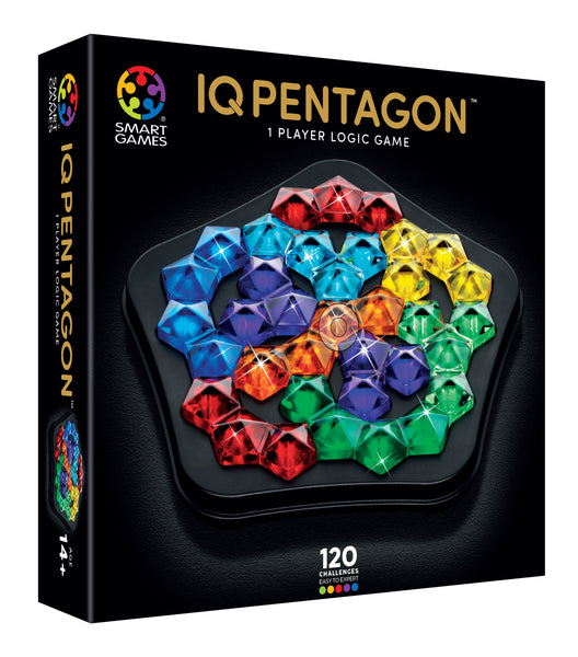 SmartGames - IQ-Deluxe IQ Pentagon Puzzle Game - Ages 14+ (Copy)