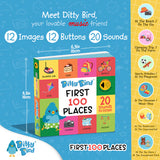 Ditty Bird - FIRST 100 PLACES Sound Book : Ages 1 + Years
