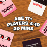 Big Potato | They Made Me Do It | Charades with No Filter | 4-10 Players, Ages 17+