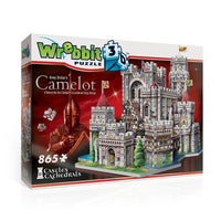 Wrebbit 3D Puzzles : CASTLES & CATHEDRALS - Camelot - 865 Pieces - Age 14+