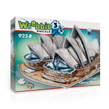 Wrebbit 3D Puzzles : THE CLASSICS - SYDNEY OPERA HOUSE - 925 Pieces - Age 12+