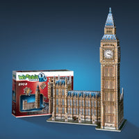 Wrebbit 3D Puzzles : THE CLASSICS - BIG BEN - 890 Pieces - Age 12+