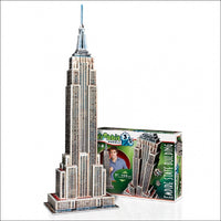 Wrebbit 3D Puzzles : THE CLASSICS - EMPIRE STATE BUILDING - 975 Pieces - Age 12+
