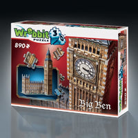 Wrebbit 3D Puzzles : THE CLASSICS - BIG BEN - 890 Pieces - Age 12+