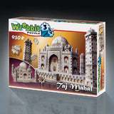 Wrebbit 3D Puzzles : THE CLASSICS - TAJ MAHAL - 950 Pieces - Age 12+