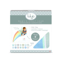 lulujo Baby Baby's First Year Blanket and Card Set, I Wish I May