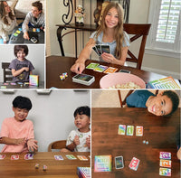 Mixed Doubles Dice and Card Game