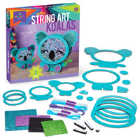 Craft-tastic Stacked String Art Koalas by Ann Williams