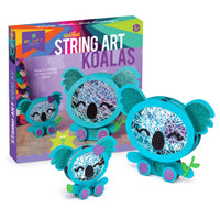 Craft-tastic Stacked String Art Koalas by Ann Williams