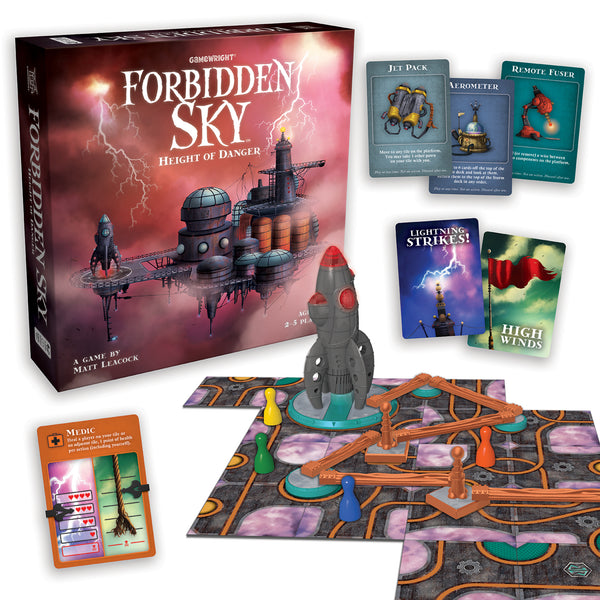 Forbidden Sky - Height of Danger Board Game by Gamewright