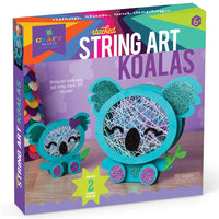 Craft-tastic Stacked String Art Koalas by Ann Williams